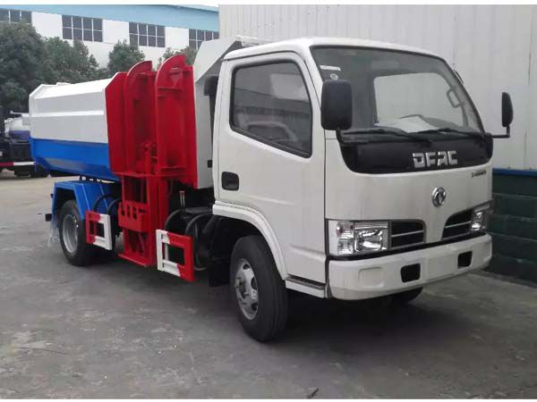 東風(fēng)小多利卡掛桶式垃圾車(chē)配套塑料垃圾桶